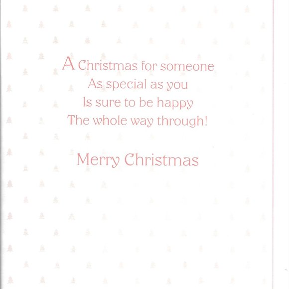 Vintage Children's Christmas Greeting Card 11.5" X 8" Brand New condition - Picture 4 of 6